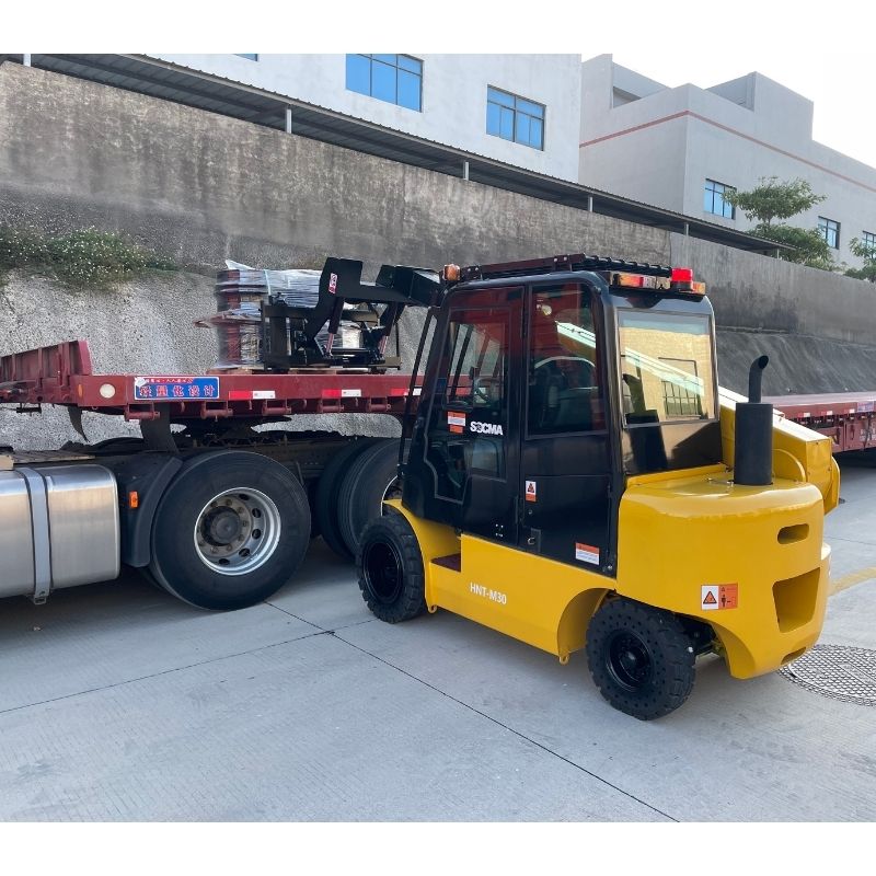 Chariot télescopique mini SOCMA HNT-M25 de 2,5 tonnes pour la construction et le stockage