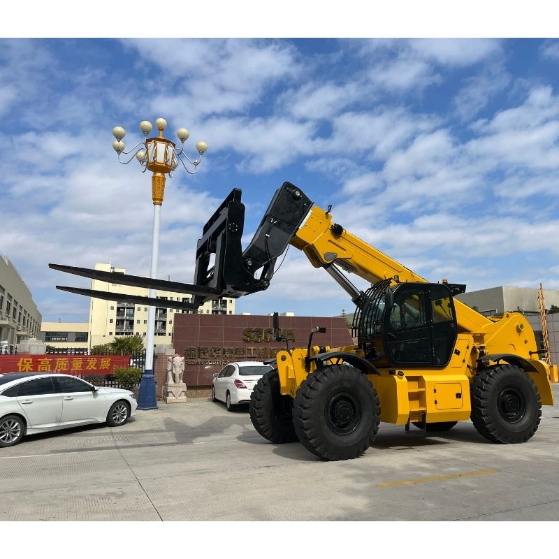 Chariot télescopique SOCMA HNT20010-4Z de 20 tonnes et 10 mètres pour la construction et l'exploitation minière