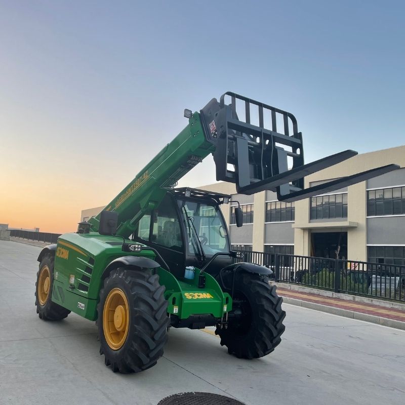Chariot Télescopique SOCMA HNT3507 de 3,5 Tonnes et 7 Mètres pour la Construction et l'Agriculture