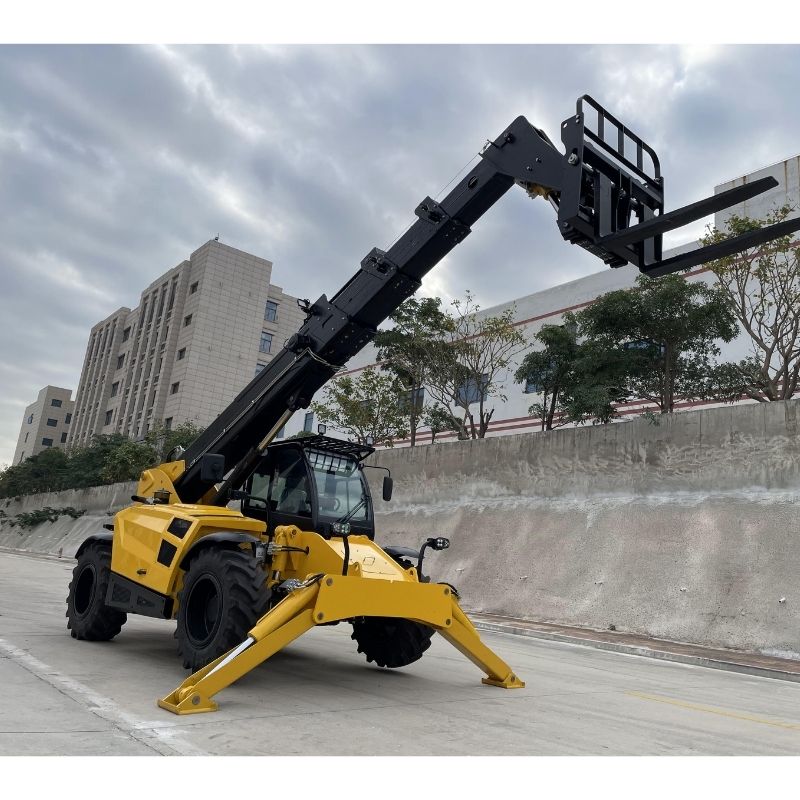 Chariot Télescopique SOCMA HNT4017-4Z de 4 Tonnes et 17 Mètres pour la Construction et l'Agriculture