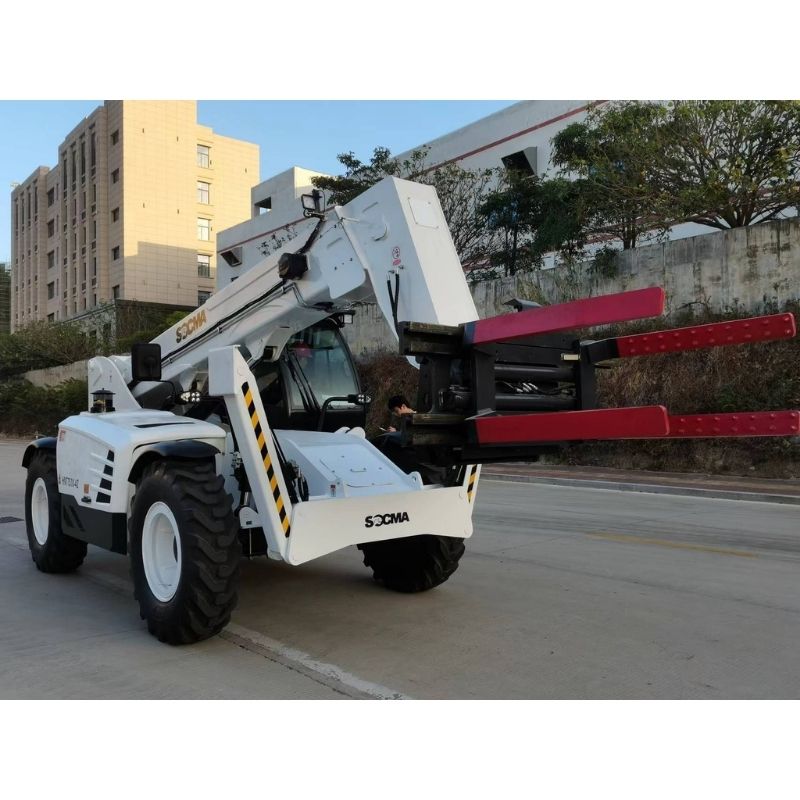 Chariot télescopique SOCMA HNT7510-4Z de 7,5 tonnes et 10 mètres pour la construction et l'exploitation minière
