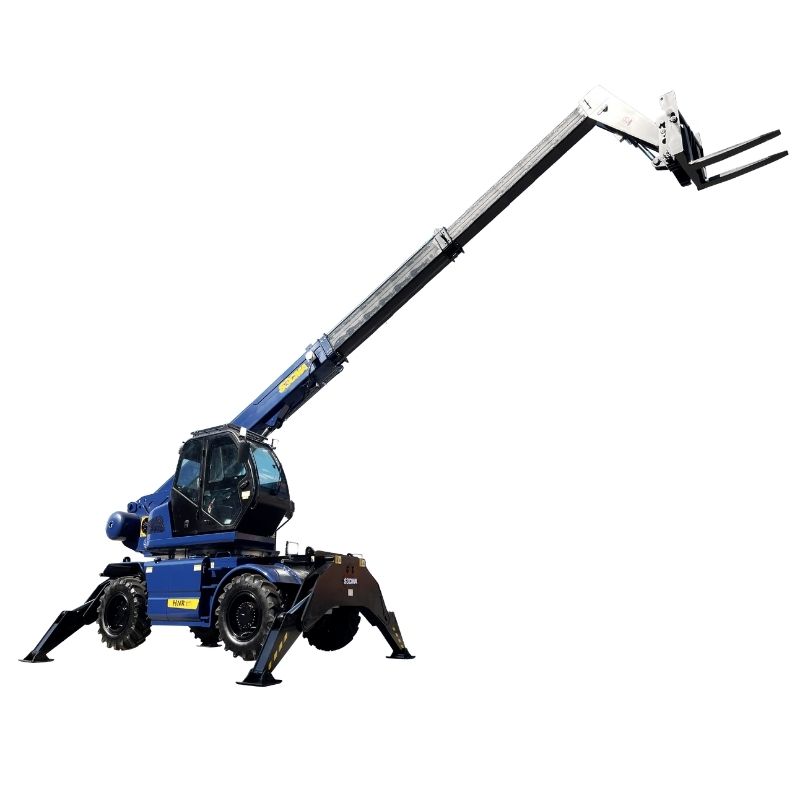 Chariot télescopique rotatif SOCMA HNTR4015-4Z de 4 tonnes et 15 mètres pour la construction et l'usage industriel